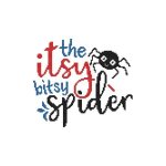 A Nursery Rhyme - THE ITSY BITSY SPIDER (image for) A Nursery Rhyme - THE ITSY BITSY SPIDER